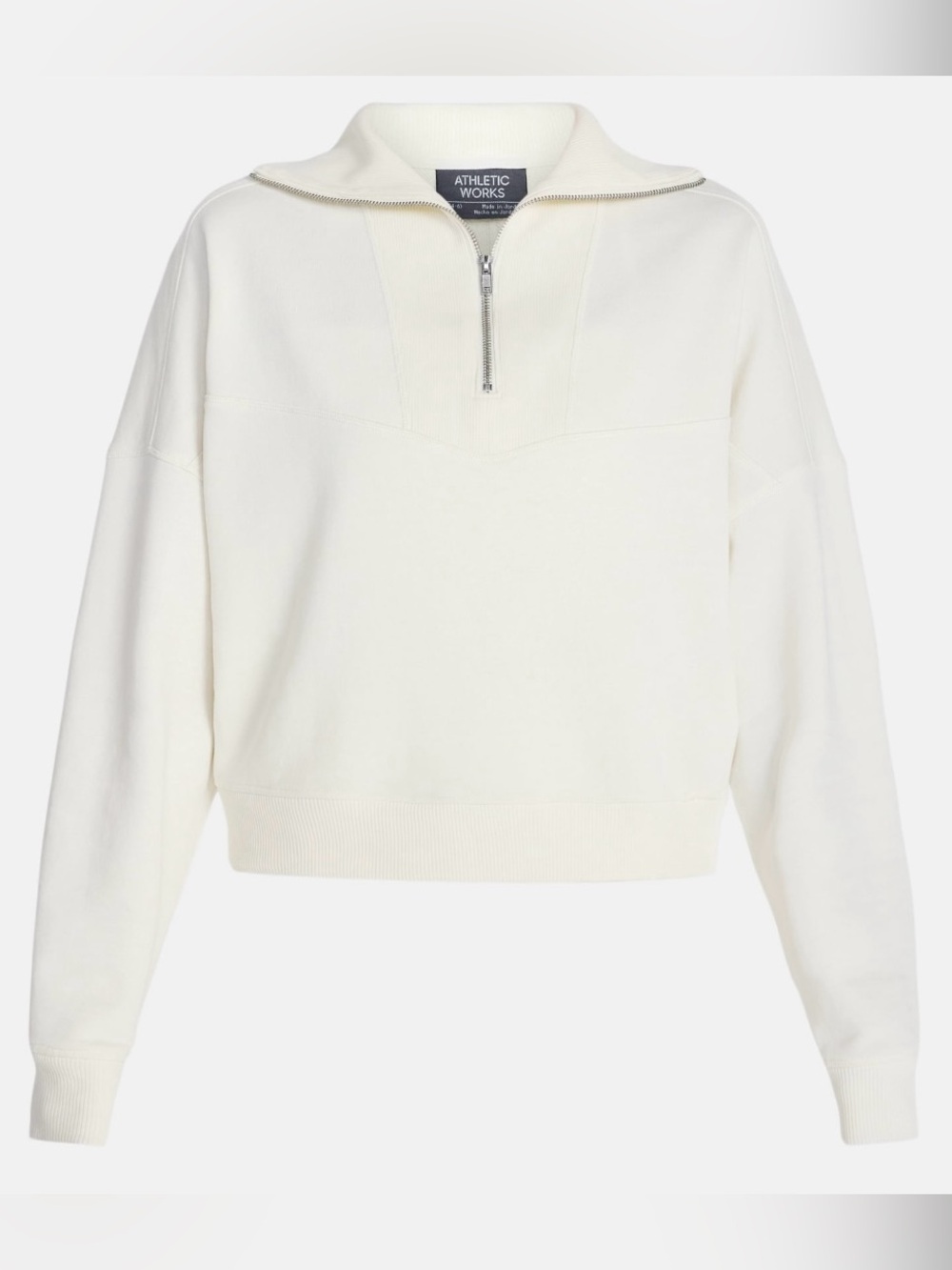 Athletic Works Women's Quarter Zip Sweatshirt~2X